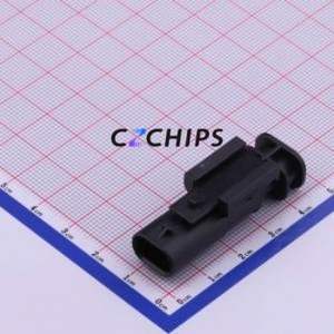 1-1703498-1 Housing (Wire-to-Board / Wire-to-Wire) P=4mm Connector ( Jack Structure: 1x2P )( Pitch: 4mm )( Number of Rows: 1 ) - Product Image 2