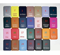 Dompet Ponsel Kulit PU & Kanvas Magnetik Kartun Kustom, Tempat Kartu Aman untuk iPhone, Dapat Digunakan untuk Paspor
