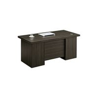 Bureau d'ordinateur moderne en bois écologique à très haute capacité de charge, robuste, avec armoire de rangement