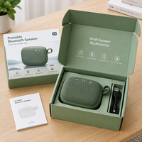 Boîte d'emballage rigide ondulée réutilisable pour haut-parleur Bluetooth, support intérieur écologique et robuste pour l'e-commerce
