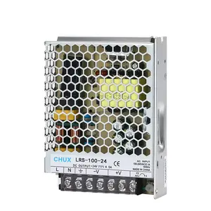 CHUX LRS 100w AC DC 24V Meanwell Alimentation à découpage à groupe unique Ultra mince pour imprimante 3D LED