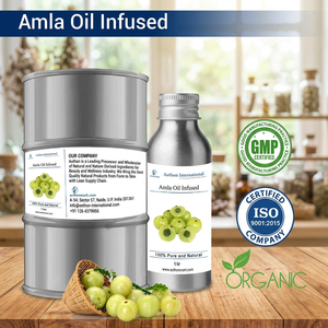 Huile d'Amla infusée Aethon International 1 Ltr, huile de soin de la peau pure et naturelle biologique pour tous les types de peau - Product Image 6