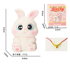 ของเล่นบีบคลายเครียดรูปสัตว์น่ารัก แมวและหมู ตุ๊กตาบีบรูปสัตว์แสนน่ารัก ของเล่นบีบรูปสัตว์ - Product Image 2
