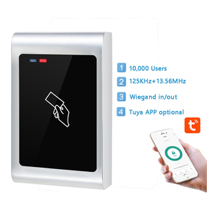 APP TuyaSmart 125 metallo per esterni khz EM & 13.56MHz rfid lettore di schede di prossimità sistema di controllo di accesso wiegand 26 wiegand 34 ip68 - Product Image 1