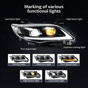 AURON Nouveau Phare Avant LED 32V 60W 6000 Lumens pour Rétrofit et Amélioration 2011-2013, Construction en Aluminium, Blanc 6000K - Product Image 3