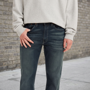 Pantalon de sport en jean léger pour homme, style Y2K Hip Hop décontracté, tendance, ample, avec poches et design perle unique, idéal pour le quotidien et le streetwear 2026 - Product Image 3