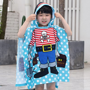Serviette <span class=keywords><strong>de</strong></span> <span class=keywords><strong>bain</strong></span> à capuche en microfibre douce à séchage rapide, impression personnalisée, <span class=keywords><strong>poncho</strong></span> pour bébé, enfant, plage, <span class=keywords><strong>poncho</strong></span> pour enfants - Product Image 3