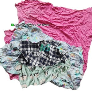 100% Algodón Limpieza Sabanas Mutiladas Trapos Textil Residuos de algodón Trapos de la mejor calidad para limpieza - Product Image 4