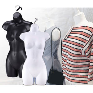 Maniquí de PVC para la Parte Superior del Cuerpo con Soporte para Exhibición de Ropa de Mujer Adulta - Product Image 2