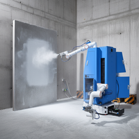 Robot de Pulverización Inteligente Seguro Basado en AMR, Caja de Engranajes de Motor, Diseño Antivibración de 6 Ejes, Recubrimiento Láser SLAM, Cobot de 5KG de Acero Inoxidable