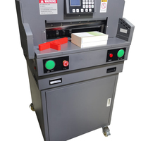 Máquina Eléctrica de corte automático de papel, cortador de papel hidráulico controlado por programa, Digital, modelo A3 A4