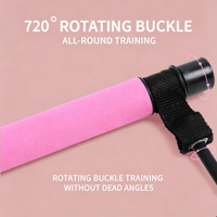 NQ SPORTS Bâton d'exercice Pilates multifonctionnel portable en TPE écologique, kit Theraband, outil de fitness yoga de haute qualité