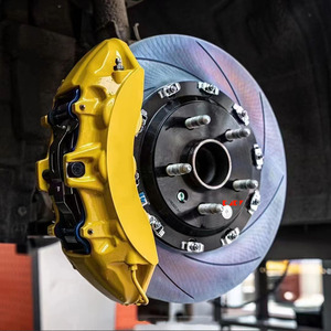 Kit de Caliper de Freno V6 KLAKLE para Automóviles, Disco de Freno de 355*32MM para Sistema de Frenos Mitsubishi Lancer <span class=keywords><strong>Evo</strong></span> 3 - Product Image 1