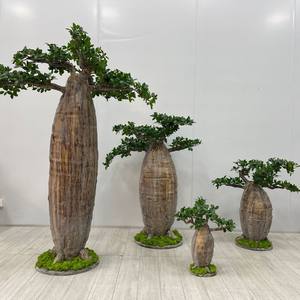 ต้นไม้ปลอมจำลองสีเขียวต้นไม้ปลอมขนาดใหญ่ต้นไม้ใหญ่จำลองพืชแอฟริกา - Product Image 1