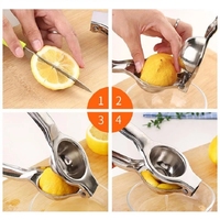 Roestvrij Staal Citroen Vruchten Squeezer Oranje Hand Handmatige Juicer Keuken Gereedschap Citroen Juicer Oranje Queezer Sap Fruit Drukken