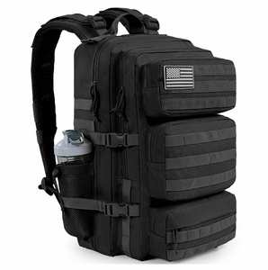 Sac à dos de randonnée de luxe 50L, robuste, imperméable, tactique, avec doublure en polyester pour hommes - Product Image 2