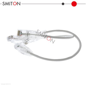 <span class=keywords><strong>Câble</strong></span> <span class=keywords><strong>Ethernet</strong></span> <span class=keywords><strong>CAT</strong></span> 6A Ultra Slim 3ft 6ft 10ft 10 Gbps UTP 28 AWG 30AWG Conducteur en cuivre nu Type de <span class=keywords><strong>fibre</strong></span> Longueur 1m - Product Image 6