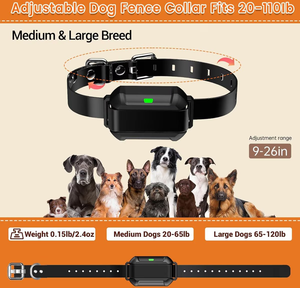 Valla para perros con GPS sin suscripción 2024, cree su propio límite para interiores y exteriores, cerca inalámbrica para perros, collar inalámbrico para cerca para perros - Product Image 5