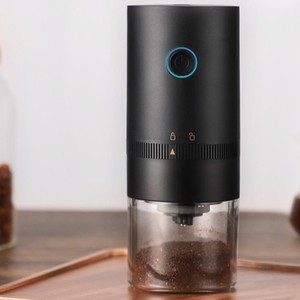 Molinillo de Café Eléctrico Inalámbrico Automático de Cerámica, Molinillo Cónico Portátil con Cuchillas de Acero Inoxidable, Recargable por USB, para el Hogar - Product Image 1