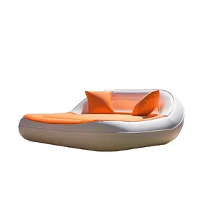 Comfortable outdoor sun bed chair pool sunlounger lounger floating mattress