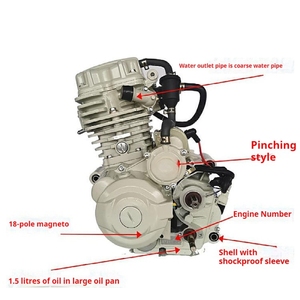 Moteur de moto, moteur de quad, moteur de moto 350cc refroidi par eau - Product Image 5