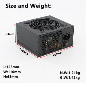 JULONGFENGBAO 600W APFC <span class=keywords><strong>SFX</strong></span> Totalmente Modular 80Plus Bronce PC Gaming <span class=keywords><strong>Fuente</strong></span> <span class=keywords><strong>de</strong></span> alimentación para PC pequeña PC Case Desktop PSU Server en stock - Product Image 3