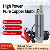 Pompe submersible diesel 150W 40L/min 12V 24V Moteur DC pour réservoir de stockage de carburant OEM