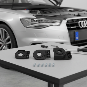 ชุดซ่อมไฟหน้า (3ชิ้น) ด้านขวาสำหรับรถ Audi A6 OEM 4F0998122 - Product Image 3