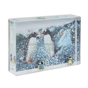 Bleu liquide océan thème <span class=keywords><strong>moche</strong></span> poisson mer bricolage image à l'intérieur Offre Spéciale créatif liquide confettis acrylique cadres <span class=keywords><strong>Photo</strong></span> accessoires - Product Image 5