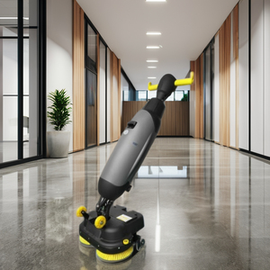 Secador de fregado de piso automático eléctrico compacto Barredora de piso compacta eficiente - Product Image 1