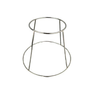 Yolecen Ensemble de plaques en acier inoxydable double couche moderne pour fruits de mer pour Sashimi Huître Crabe Tour Buffet Présentoir Chapeau de paille - Product Image 5