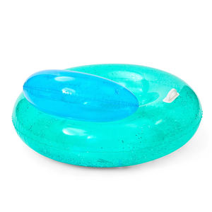 Bouée gonflable scintillante avec oreillers et poignées, en PVC durable, pour piscine, flotteur, radeau aquatique, jouet de bain pour enfants, été - Product Image 2
