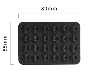 New 24 suckers hút điện thoại chủ Sucker Silicone chủ sở hữu gắn kết cốc hút được hỗ trợ dính Silicone cao su Sucker tường đứng - Product Image 6