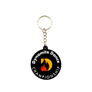 Multi-layer Custom Soft PVC Keychains Vivid 3D Effect <b>Rubber</b> Key <b>Ring</b> for Animation Brands - Product Image 4