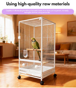 Gabbia per Pappagalli all'Ingrosso dalla Fabbrica, Voliera Grande per Uccelli, Dispositivo Portatile per Passeggiate con Uccelli, Ecologico, Accetta Personalizzazione - Product Image 6