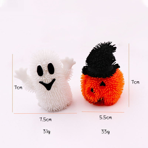 Juguetes de Descompresión de Calabazas Luminosas Blancas de TPR, los Más Populares para Halloween, para Niños y Niñas - Product Image 4