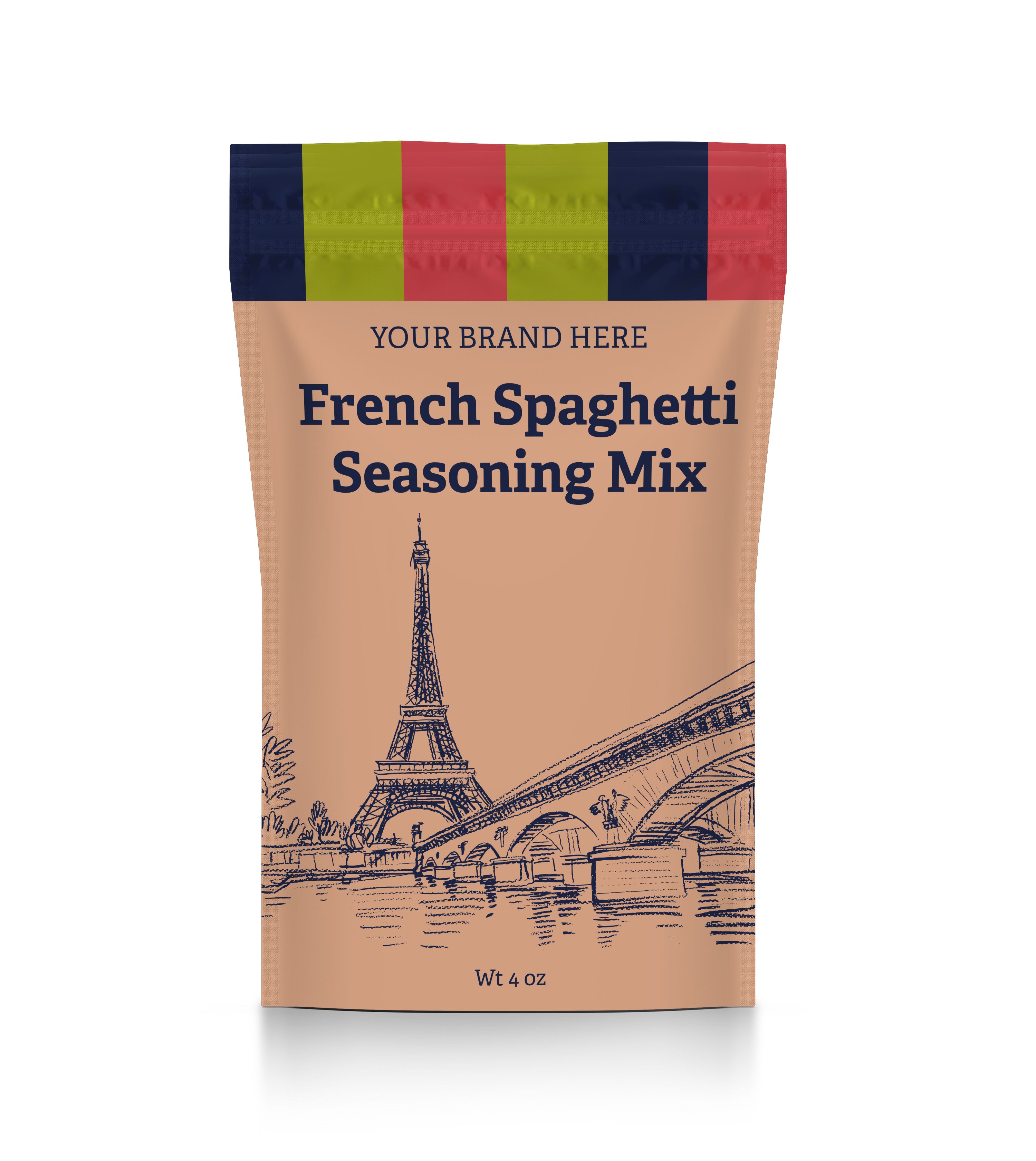 Private Label Spaghetti Seasoning Mix Premium Spices and Seasonings Blend Made in USA Manufacturer Direct