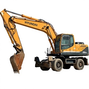 Excavadora de Ruedas Usada a Precio Económico 210W-9, Excavadora de Ruedas de Segunda Mano en Venta - Product Image 1
