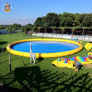 Glissade gonflable en PVC sur mesure pour trampoline commercial <span class=keywords><strong>Nova</strong></span> Factory, avec piscine pour enfants, pour l'extérieur et l'intérieur - Product Image 1