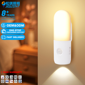 Modern Wireless <strong>Motion</strong> <strong>Sensor</strong> Bedroom Stair <strong>Office</strong> Rechargeable ABS Night <strong>Lights</strong> Spotlights Led Wall Lamp - Product Image 1