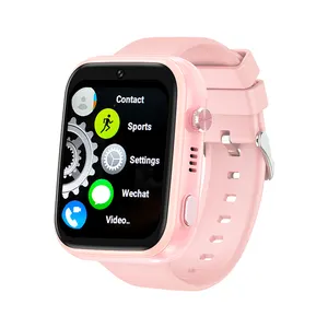 Montre Connectee Bonne Qualite telefoni Intelligente Gps portatile Pour Enfants Moins Cher Dessin Anime 4g