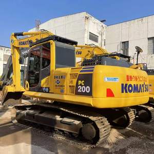 Excavadora Komatsu PC200-8 Usada en Venta, Máquina de Movimiento de Tierras de Uso Pesado con Motor y Componentes Principales - Product Image 1