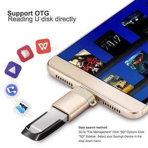 Adaptador Universal OTG Convertidor USB Cable adaptador Tipo-C a USB OTG Cable Teclado Teléfono móvil Descargador DE MÚSICA - Product Image 6
