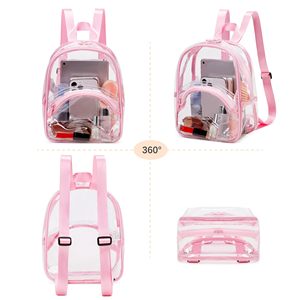 Mochila Transparente de PVC a Precio de Fábrica, Mochila Escolar Pequeña Informal para Niños, para Uso Diario y Deportivo - Product Image 5
