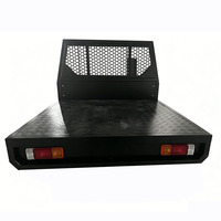 Plateau de benne en aluminium double/simple/extra 4x4 pour pick-up LC79 avec tête de lit, réservoir d'eau et remplissage de carburant personnalisé