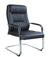 Chaise de bureau pivotante exécutive en cuir PU avec mousse et structure en fer pour la Foire de Canton 2026