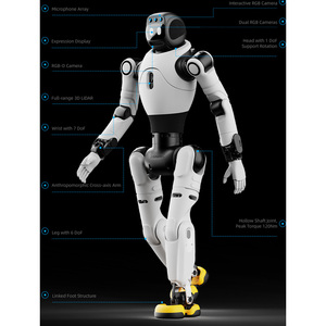 Robot humanoï<span class=keywords><strong>de</strong></span> avec batterie interchangeable à chaud <span class=keywords><strong>de</strong></span> 500 Wh et station <span class=keywords><strong>de</strong></span> charge en option pour une utilisation quotidienne continue - Product Image 4