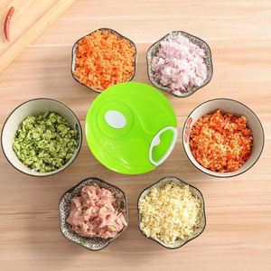 Kitchen Multifunction Mini Food Processor Hand-Pulled <b>Vegetable</b> <b>Chopper</b> Garlic Cutter Made Durable PC Manual <b>Vegetable</b> <b>Chopper</b> - Product Image 4