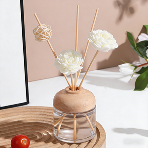 Difusor de Aroma CREST sin Llama, Ambientador Líquido, No Tóxico, Ecológico, Multifragancia, <span class=keywords><strong>para</strong></span> Uso en Hoteles y Baños, Botella Redonda - Product Image 4