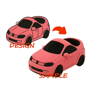Coche de estilo deportivo personalizado Spiller de felpa personalizado Haga su diseño a zapatilla de felpa - Product Image 1